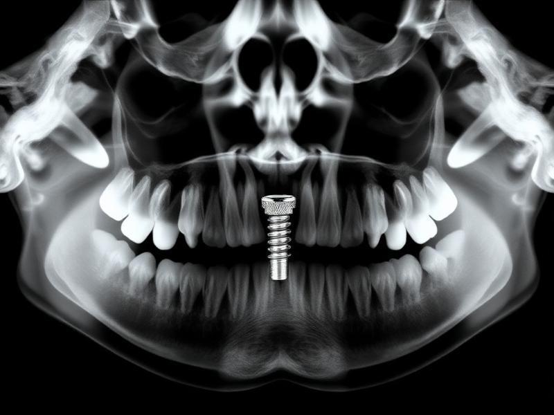 Exemple Implant analysé par YasDent AI